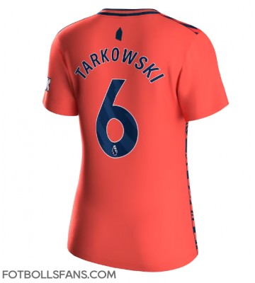 Everton James Tarkowski #6 Replika Bortatröja Damer 2023-24 Kortärmad